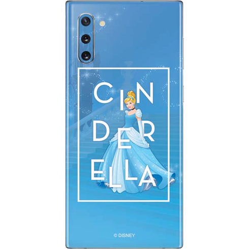Disney Princess Magical Cinderella Galaxy Note 10 Skin